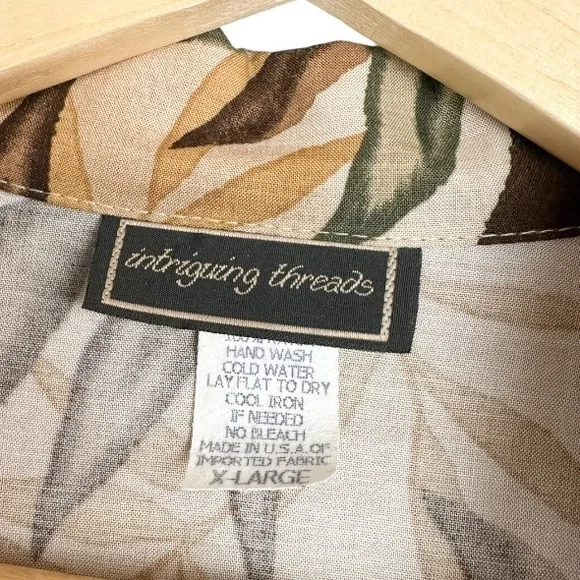 Vintage Intriguing Threads Two Piece Outfit XL Top Large Bottom - Picture 11 of 12